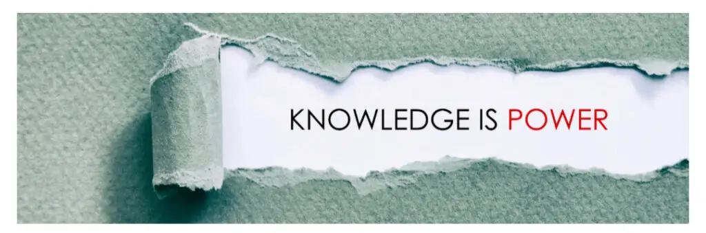 Knowledge is Power banner